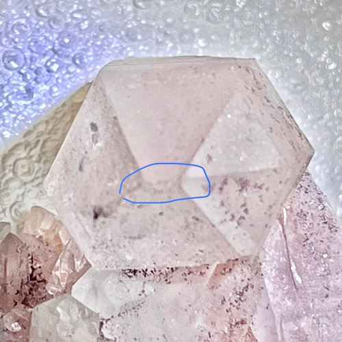 ヒマラヤ✨ マニカラン産 ピンク水晶 原石 クラスター 天然石 東洋