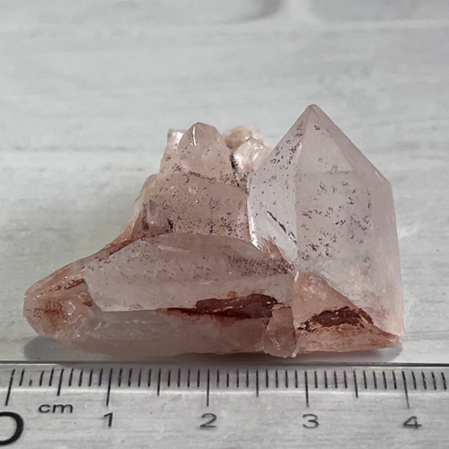 ヒマラヤ✨ マニカラン産 ピンク水晶 原石 クラスター 天然石 東洋