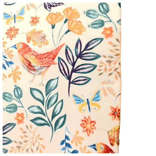 鶏(つまみ絵(正絹)