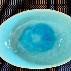 海の楕円皿 7枚目の画像