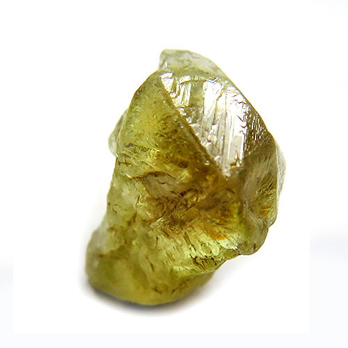 クリソベリルキャッツアイ原石 8.8ct ブラジル産 非加熱 結晶 クリソベリルキャッツアイ原石 8.8ct ブラジル産 非加熱 結晶