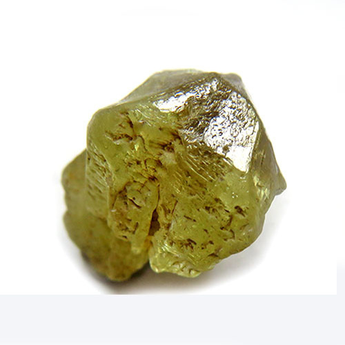 輝く高品質な クリソベリルキャッツアイ原石 結晶 非加熱 ブラジル産 8.8ct 指輪・リング