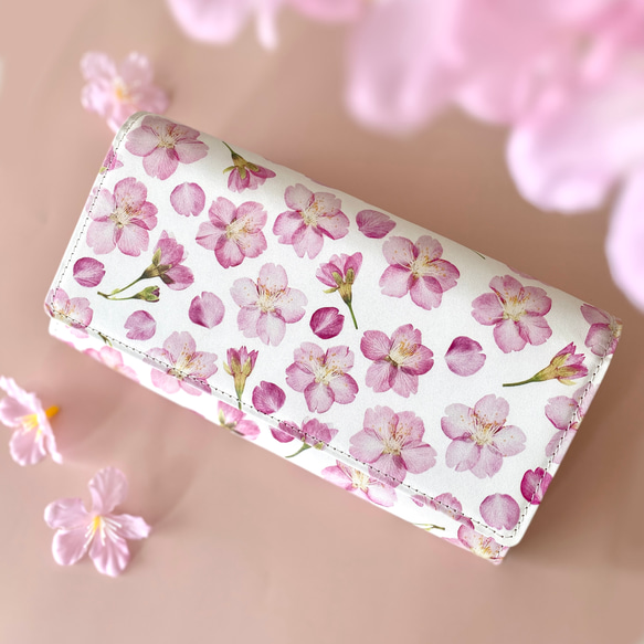 【関税 送料無料】GABS 花柄 レザー 長財布 楽天市場】型押し 財布 花の通販