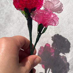 母の日のカーネーション　カーネーション　母の日ギフト　母の日のプレゼント　枯れないお花　ピンク 7枚目の画像