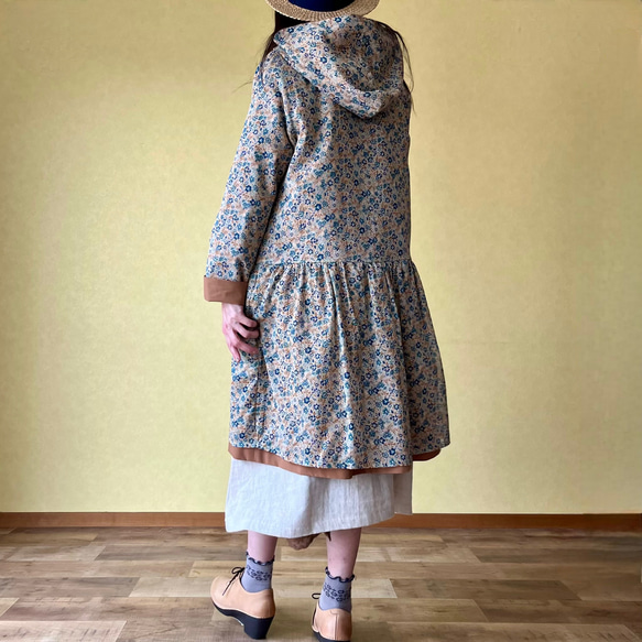 どっちもかわいい♪リバーシブルコート 10枚目の画像