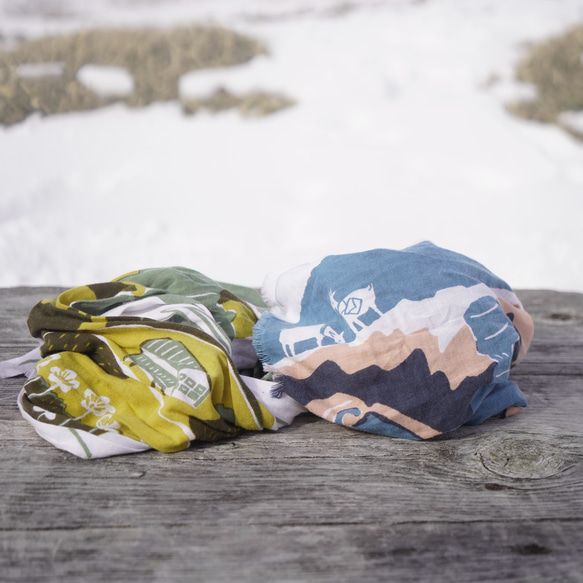 伊勢棉手巾“在山裡” 第9張的照片