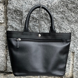 <NEW>５０％OFF セール　コロンと可愛いミニトートバッグ　BLACK 4枚目の画像