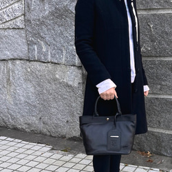 <NEW>５０％OFF セール　コロンと可愛いミニトートバッグ　BLACK 8枚目の画像