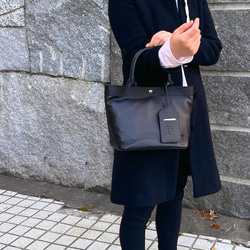 <NEW>５０％OFF セール　コロンと可愛いミニトートバッグ　BLACK 9枚目の画像