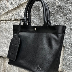 <NEW>５０％OFF セール　コロンと可愛いミニトートバッグ　BLACK 3枚目の画像