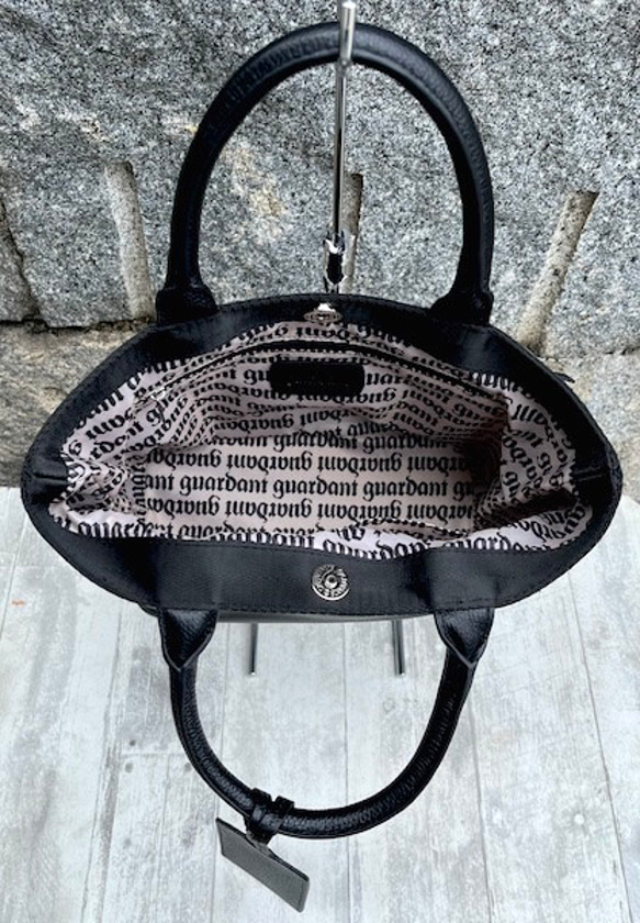 <NEW>５０％OFF セール　コロンと可愛いミニトートバッグ　BLACK 6枚目の画像