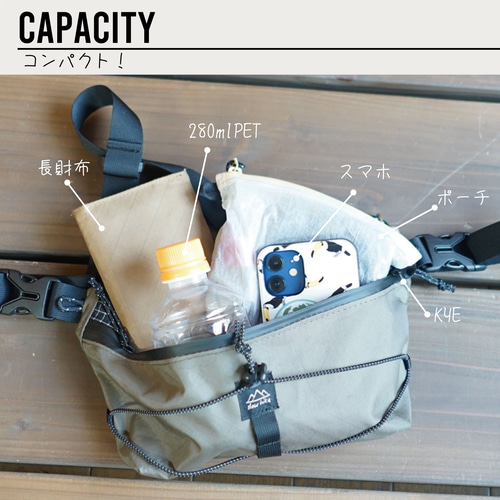 S.O. TECH ウエストバッグ コヨーテ ミリタリー・ウエスト・バッグ/MILITARY WAIST BAG (COYOTE) | CRIME