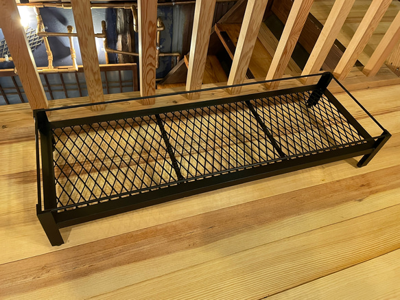 アイアンシェルフアイアンラックインダストリアル 多肉植物アガベ