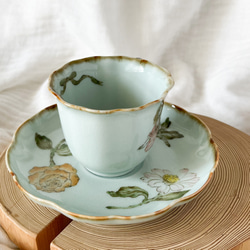 cup & saucer.   Flower blossom 2枚目の画像