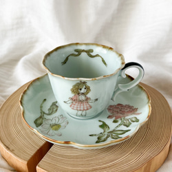 cup & saucer.   Flower blossom 5枚目の画像