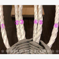 【FLIP TEE FLOP】13cm スポーティー あしなか 足半 足なか 布ぞうり【No.234】 10枚目の画像