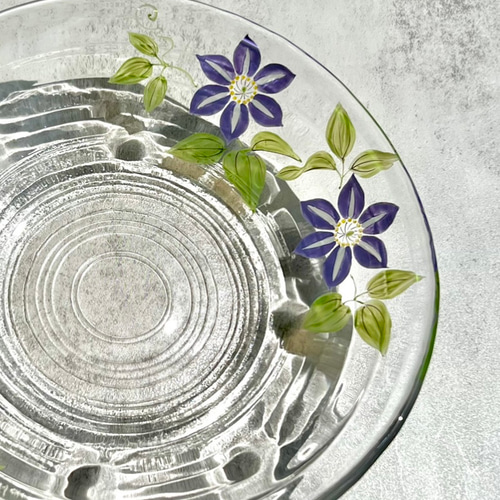 緑と金の花柄ガラス皿 楽天市場】【P5倍・クーポン】Vetro Felice ヴェトロ フェリーチェ