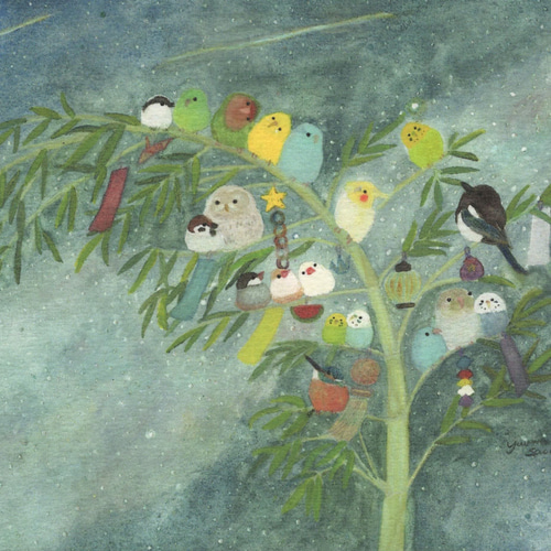 Lemon☆❀カードsize御守り絵画❀ LemonBluebird - Etsy