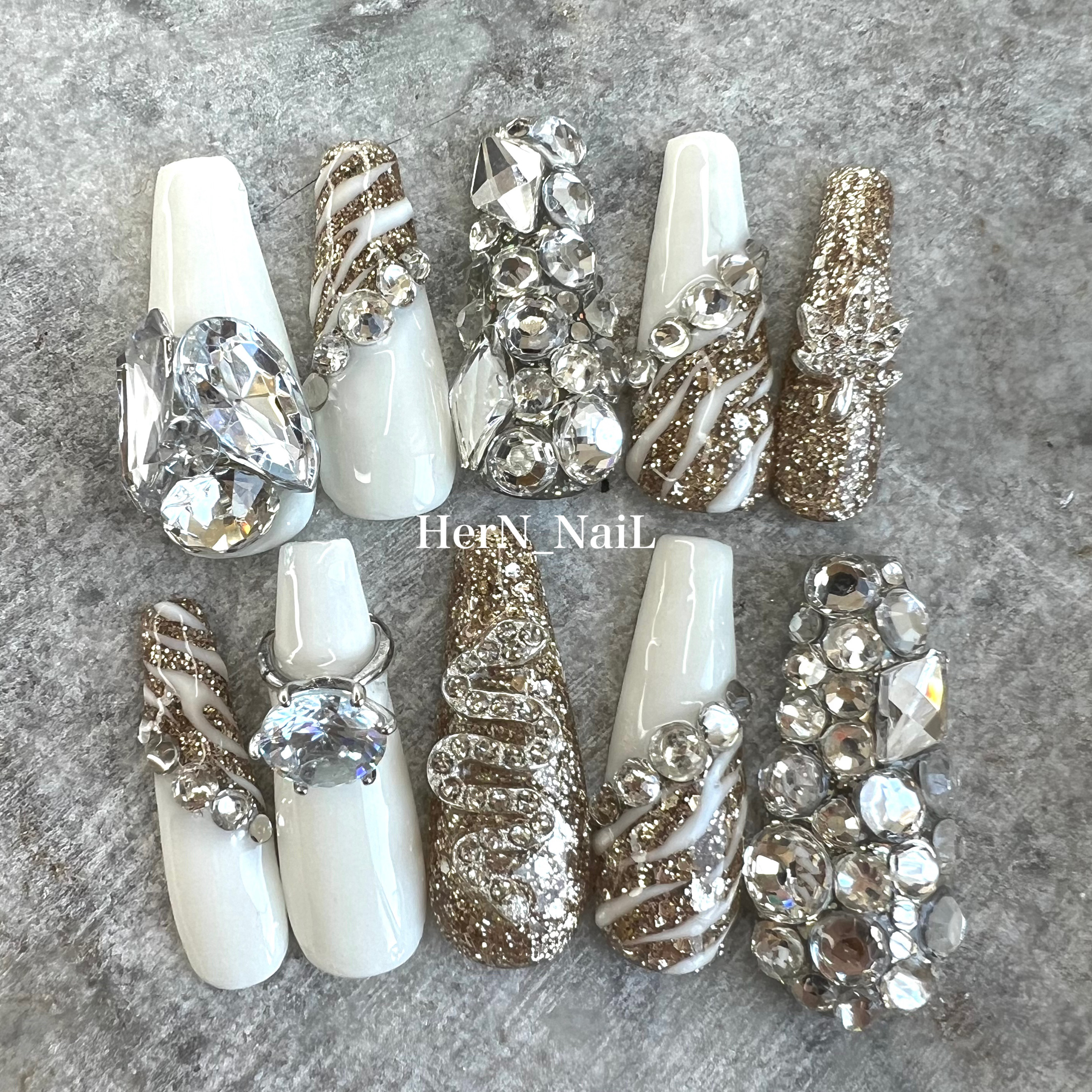 bia♡ ネイルチップ販売様 リクエスト 2点 まとめ商品 bia♡ ネイルチップ販売様 リクエスト 2点 まとめ商品
