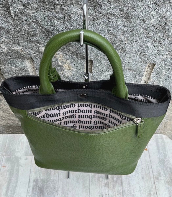 <NEW>５０％OFF セール　コロンと可愛いミニトートバッグ　GREEN 5枚目の画像