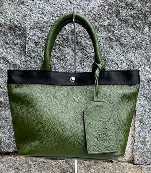 <NEW>５０％OFF セール　コロンと可愛いミニトートバッグ　GREEN 1枚目の画像