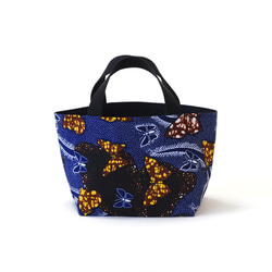 再販⚮̈ミナペルホネン smile flower×tambourine まるっこトート