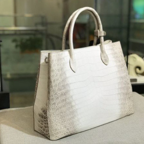 超美品 クロコダイルレザー ワニ革 一生物 ハンドバッグ ワニ革 鞄 ショルダーバッグ クロコダイルレザー レディースバッグ