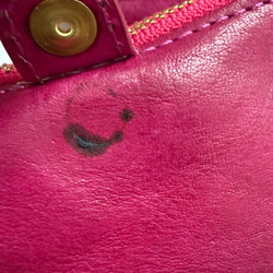 ｷｭｲｰﾙﾃﾞｿﾝ 【SALE】訳あり キュートなウサギ型押しの がま口　《ピンク》CU186PK 7枚目の画像