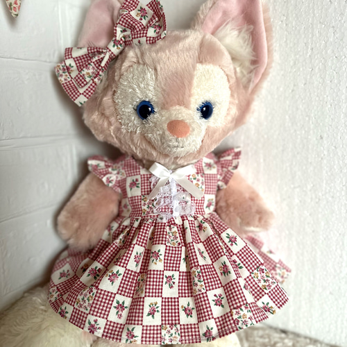 リーナベル Sサイズ コスチューム 花柄 ワンピース ぬいぐるみ
