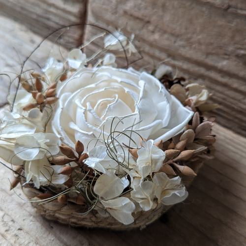 ring pillow or message flowerガラスケースアレンジ 【公式通販】