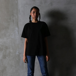 新発売!【エントリーモデル】BLACK 千年™Tシャツ　トリアセテート  ソアロン™ 6枚目の画像