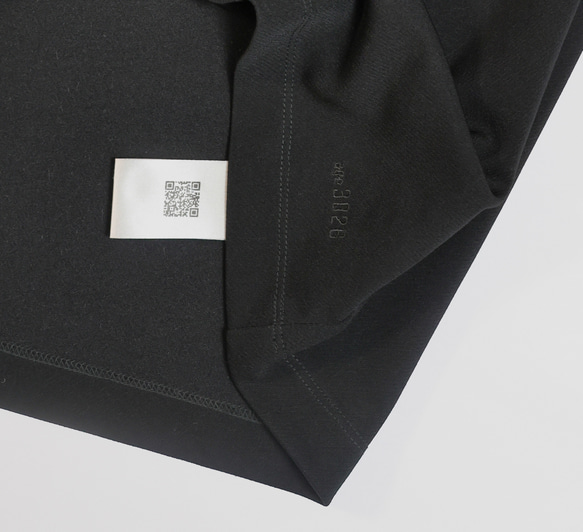 新発売!【エントリーモデル】BLACK 千年™Tシャツ　トリアセテート  ソアロン™ 17枚目の画像