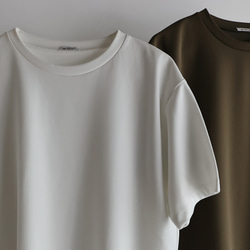 新発売!【エントリーモデル】WHITE 千年™Tシャツ　トリアセテート  ソアロン™ 16枚目の画像