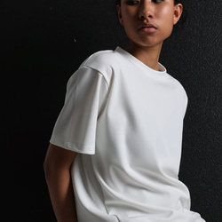 新発売!【エントリーモデル】WHITE 千年™Tシャツ　トリアセテート  ソアロン™ 9枚目の画像