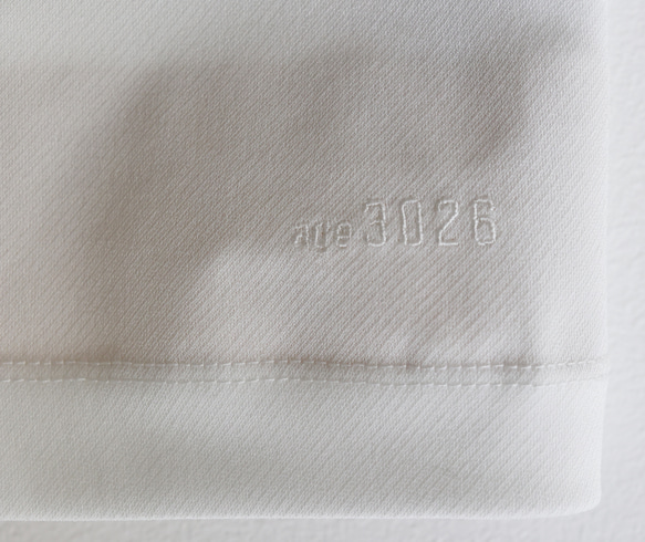 新発売!【エントリーモデル】WHITE 千年™Tシャツ　トリアセテート  ソアロン™ 15枚目の画像