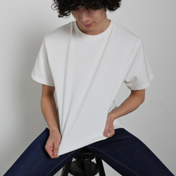 新発売!【エントリーモデル】WHITE 千年™Tシャツ　トリアセテート  ソアロン™ 12枚目の画像