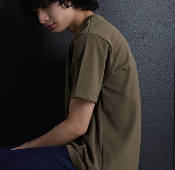 新発売!【エントリーモデル】KHAKI 千年™Tシャツ　トリアセテート  ソアロン™ 10枚目の画像