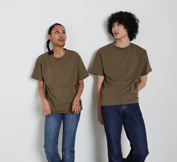 新発売!【エントリーモデル】KHAKI 千年™Tシャツ　トリアセテート  ソアロン™ 3枚目の画像