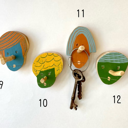 マグネットフック『ハナニョーーン族』 2枚目の画像