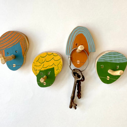 マグネットフック『ハナニョーーン族』 1枚目の画像