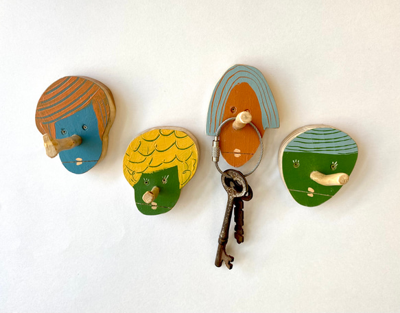 マグネットフック『ハナニョーーン族』 1枚目の画像