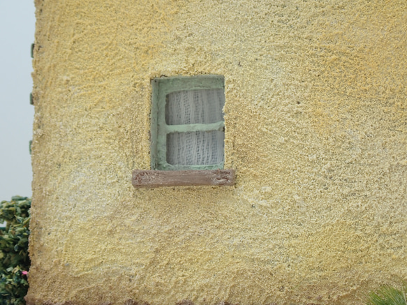 小さいおうち（スレート屋根、アップルグリーンの窓）1/50サイズ 7枚目の画像