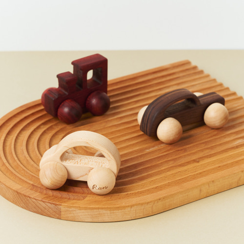 名入れ無料！】木製玩具 3点セット 車セット 名入れ ギフト 誕生日