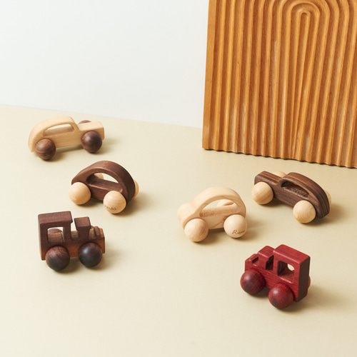 名入れ無料！】木製玩具 3点セット 車セット 名入れ ギフト 誕生日