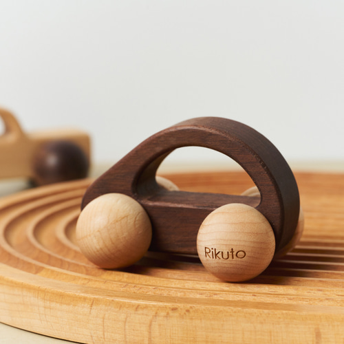 名入れ無料！】木製玩具 3点セット 車セット 名入れ ギフト 誕生日