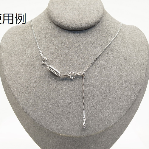 黒 シリコン ネックレス マグネットクラスプ 天然石 オニキス ネックレス 10mm珠 マグネットクラスプ | iichi