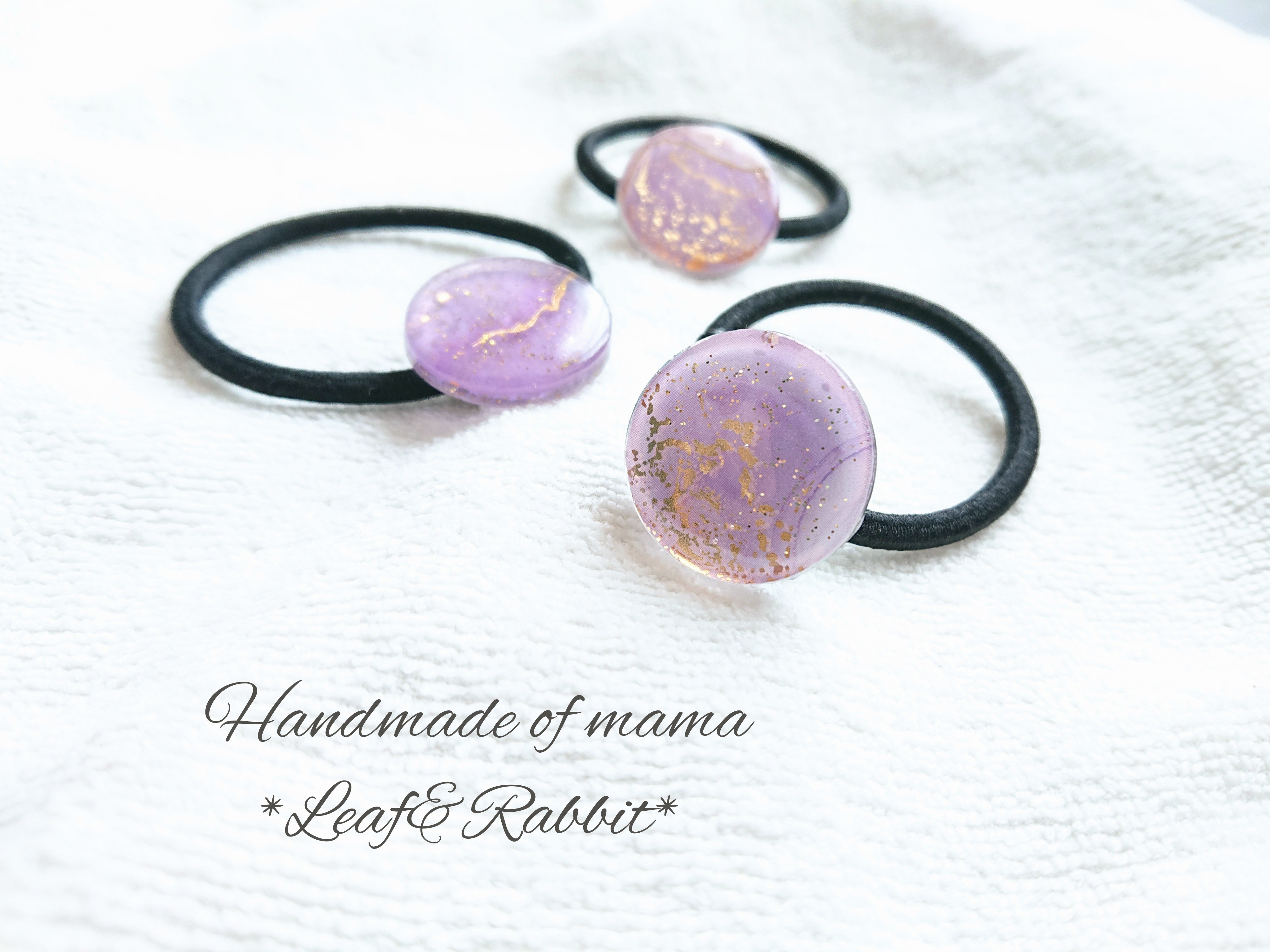 チーターの家族団らんラウンドレジンヘアゴム チーターの家族団らんラウンドレジンヘアゴム