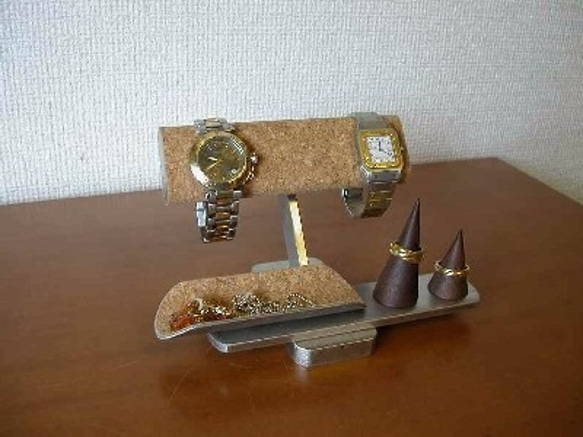時計スタンド　腕時計スタンド　ウォッチスタンド　ラッピング　プレゼント包装　腕時計、リングアクセサリー収納スタンド 4枚目の画像