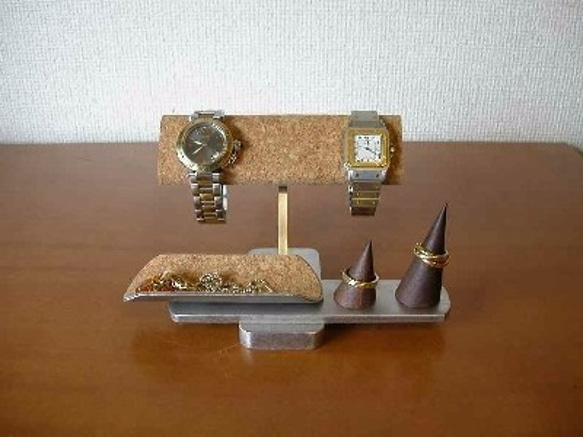 時計スタンド　腕時計スタンド　ウォッチスタンド　ラッピング　プレゼント包装　腕時計、リングアクセサリー収納スタンド 1枚目の画像