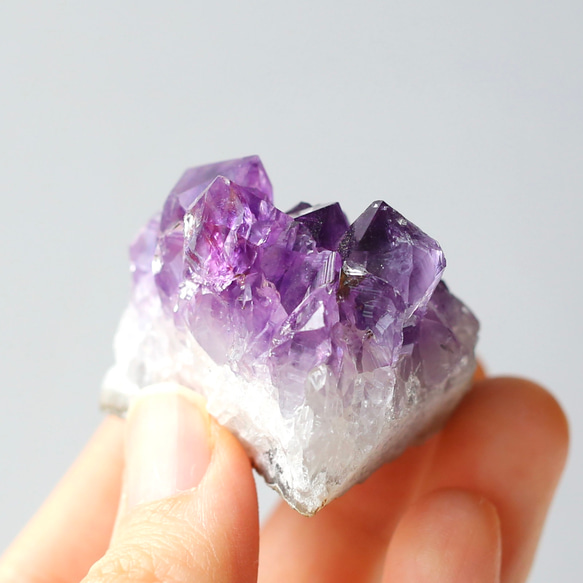 ウルグアイ産アメジストクラスター 浄化 紫水晶 天然石 鉱物 原石 15枚目の画像